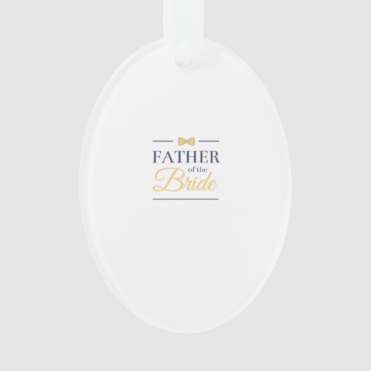 Vater der Braut Ornament (Vorderseite)