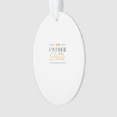 Vater der Braut Ornament (Vorderseite)