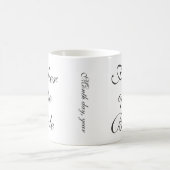 Vater der Braut Save the Date Custom Tasse (Mittel)