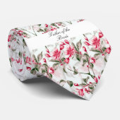 Vater der Braut Schöne rosa Wasserfarbe Krawatte (Gerollt)