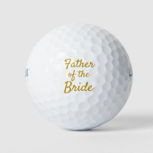 Vater der Braut Souvenir Golfball