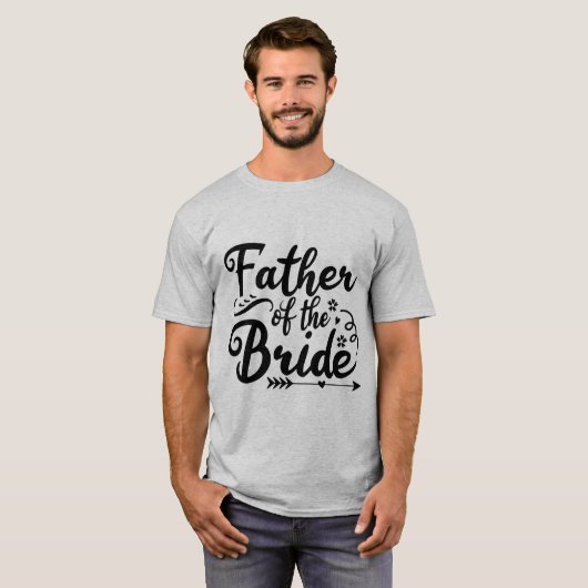 Vater der Braut T-Shirt (Vorne ganz)
