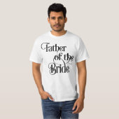 Vater der Braut T-Shirt (Vorne ganz)