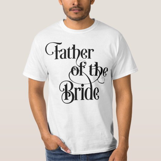 Vater der Braut T-Shirt (Vorderseite)