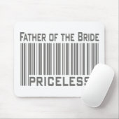 Vater der Braut unbezahlbar Mousepad (Mit Mouse)