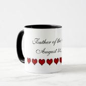 Vater der Braut | Wedding Tasse (Vorderseite Links)