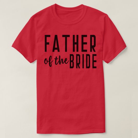 Vater der Brautbachelor HochzeitsTochter 497 T-Shirt (Design vorne)