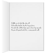 Vater der Brautchecklistenkarte (Innen (Rechts))