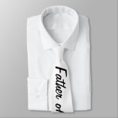 Vater der Bräutigam-Krawatte Krawatte (Gebunden)