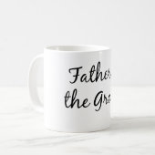 Vater der Bräutigam-Tasse Kaffeetasse (Vorderseite Links)