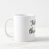 Vater der Bräutigam-Tasse Kaffeetasse (Links)