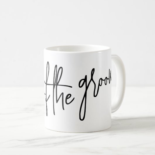 Vater der Bräutigkaffee-Tasse Kaffeetasse (VorderseiteRechts)