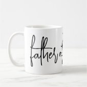 Vater der Bräutigkaffee-Tasse Kaffeetasse (Links)