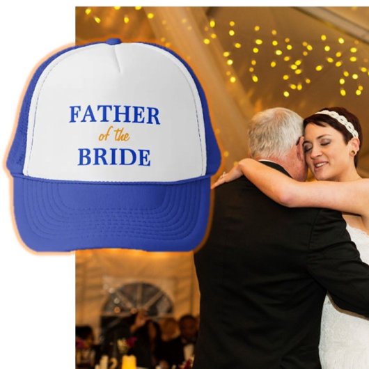Vater der Brautkappe Truckerkappe