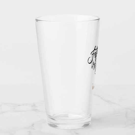 Vater der Brautskripte Typografie/Name/Geschenk Glas (Rechts)