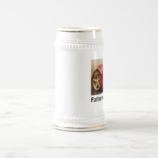 Vater der Bride Corvette Bierglas (Mittel)