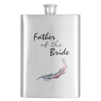Vater der Bride Flask Flachmann