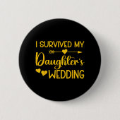 Vater der Bride Funny Bridal Bachelor Party Da Button (Vorderseite)