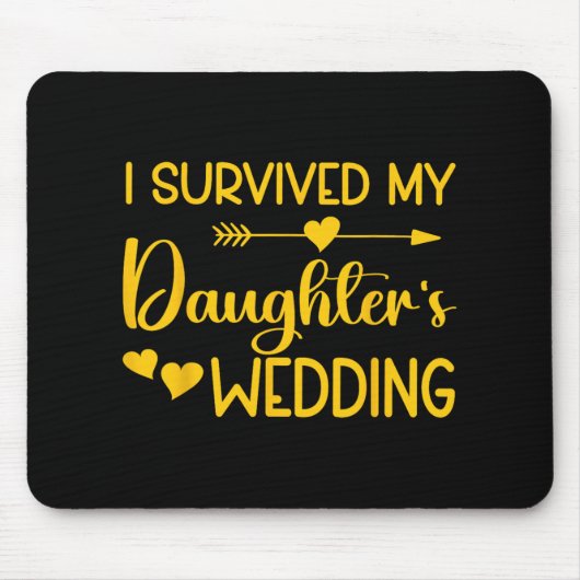 Vater der Bride Funny Bridal Bachelor Party Da Mousepad (Vorne)