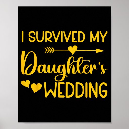 Vater der Bride Funny Bridal Bachelor Party Da Poster (Vorne)