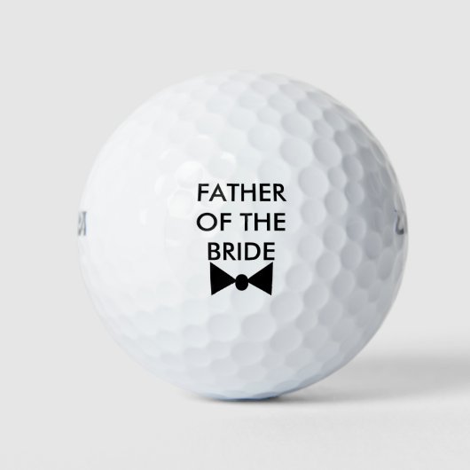Vater der Bride Golf Balls Golfball (Vorderseite)