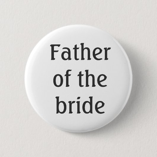 Vater der Bride-Taste Button (Vorderseite)