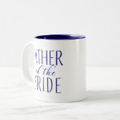 Vater der britischen Marine Blue Zweifarbige Tasse (Vorderseite Links)