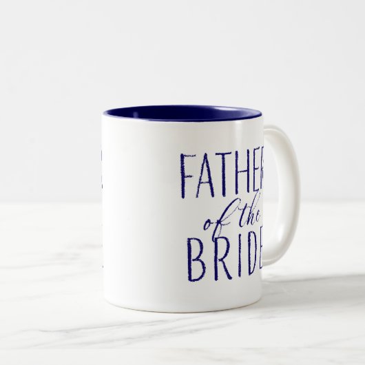 Vater der britischen Marine Blue Zweifarbige Tasse (VorderseiteRechts)