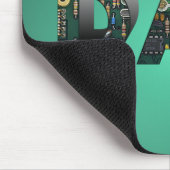 Vater der Computerplatine Mousepad (Ecke)