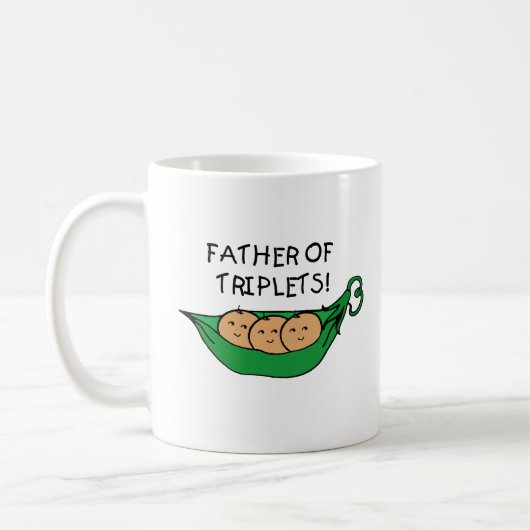 Vater der Dreiergruppe-Hülse Kaffeetasse (Links)