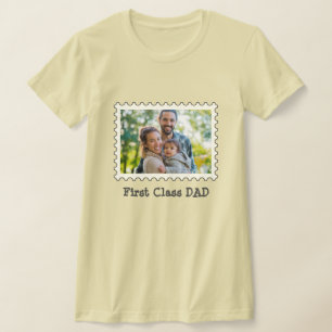 VATER der ersten Klasse Bester Vater, benutzerdefi T-Shirt