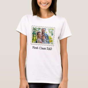 VATER der ersten Klasse Bester Vater, benutzerdefi T-Shirt