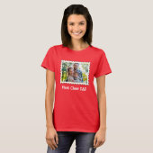 VATER der ersten Klasse Bester Vater, benutzerdefi T-Shirt (Vorne ganz)