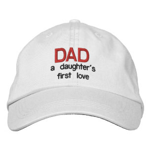 Vater der ersten Liebe einer Tochter - Anpassbarer Bestickte Kappe
