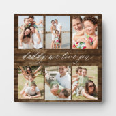 Vater der Familie - Fotomaterial zum Vatertag Fotoplatte (Vorderseite)