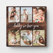 Vater der Familie - Fotomaterial zum Vatertag Fotoplatte (Vorderseite)