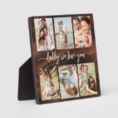 Vater der Familie - Fotomaterial zum Vatertag Fotoplatte (Vorderseite)