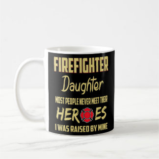 Vater der Feuerwehrtochter Kaffeetasse
