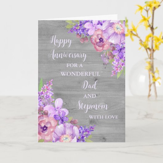 Vater der Flora und der Stepmutterfeier Karte (Gelbe Blume)