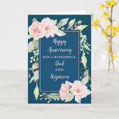 Vater der Flora und der Stepmutterfeier Karte (Gelbe Blume)