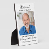 Vater der Foto-Himmelsfeier Fotoplatte (Seite)