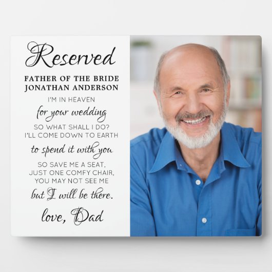 Vater der Foto-Himmelsfeier Fotoplatte (Vorderseite)