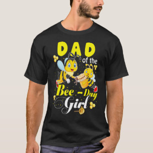 Vater der Geburtstagsfamilie der Bienentage T-Shirt