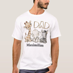 Vater der Geburtstagsjunge Safari T-Shirt