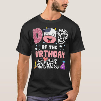 Vater der Geburtstagskuh der Jungtierfarm T-Shirt