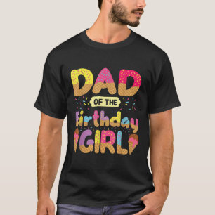 Vater der Geburtstagsmädchen-Eiscremeväter T-Shirt