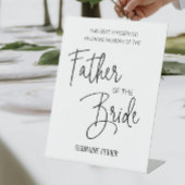 Vater der Gedenkstätte Bride vorbehaltene Hochzeit Sockelschild