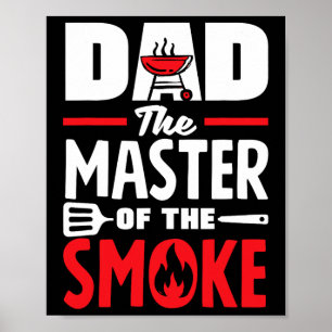 Vater der Grillen des Rauchertages Poster
