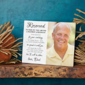 Vater der Groom-Foto-Himmelsheirat Fotoplatte (Seite)