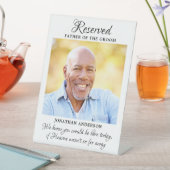 Vater der Groom-Foto-Himmelsheirat Sockelschild (In Situ)